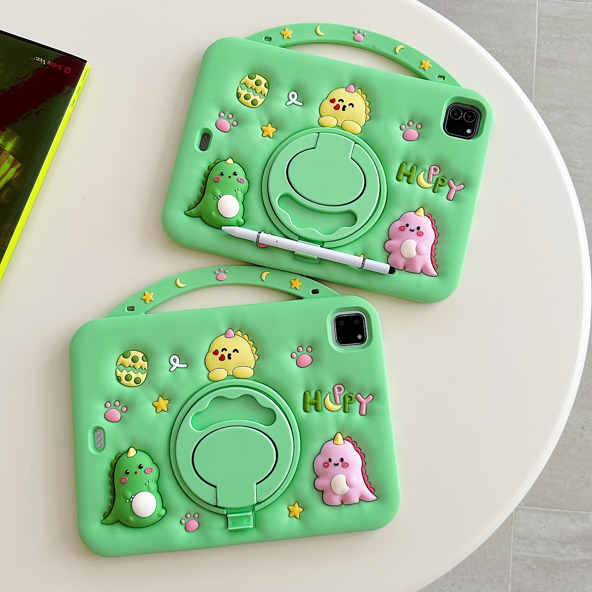 Kids Education Tablets - Funda Protectora de Silicona con Dibujos