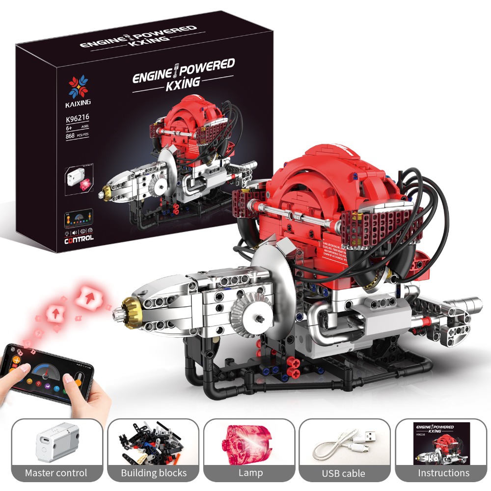 Kids Education Free App - K96216 868 Uds. Bloques de motor