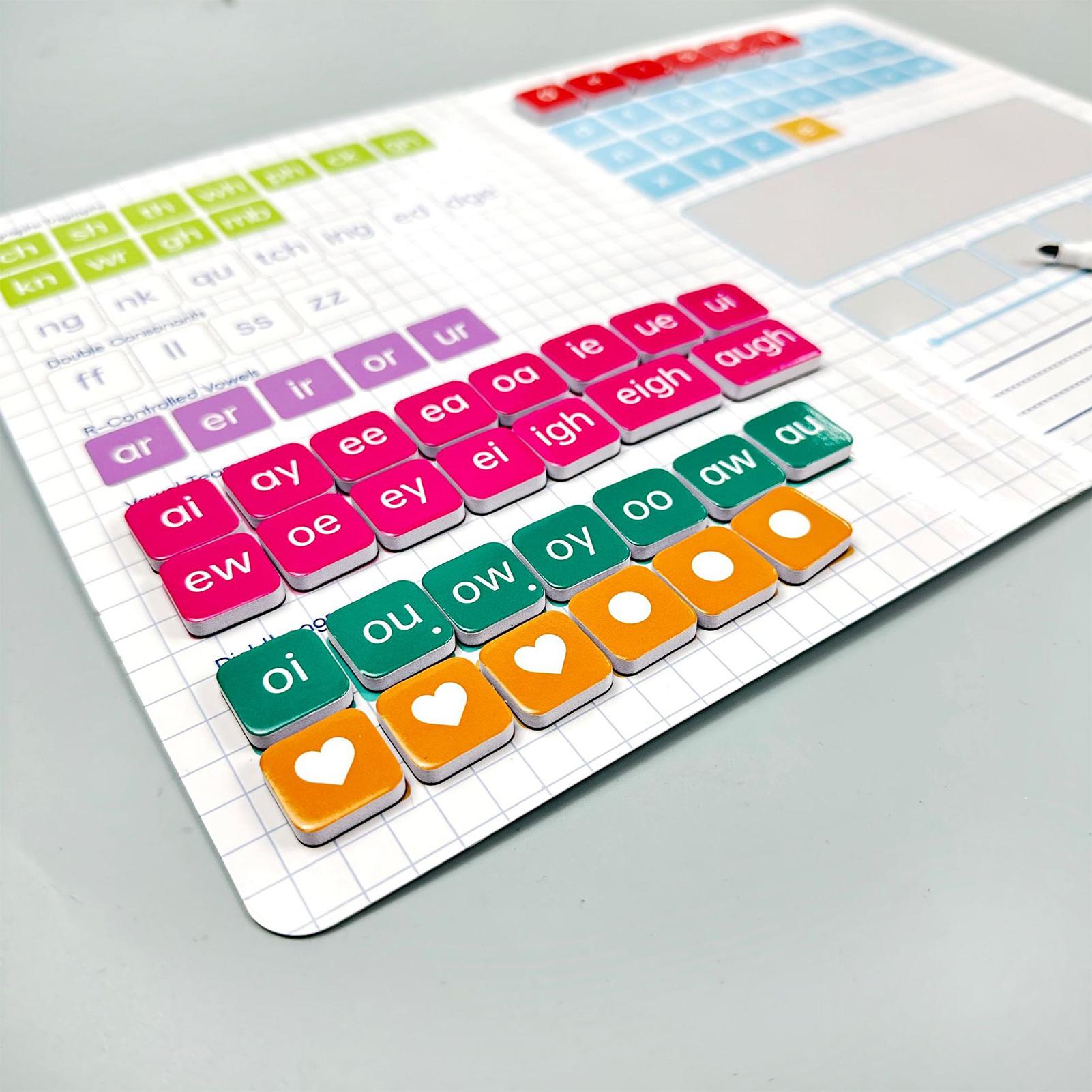 Kid Educational - Bloques de letras para fonética y