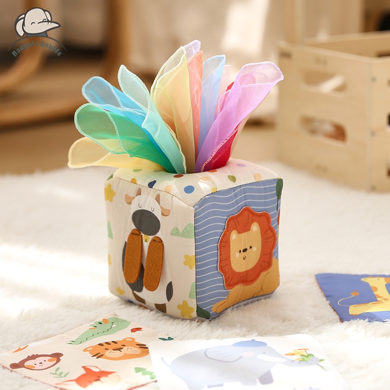 Kids Education Music - Juguetes Montessori, caja mágica de pañuelos