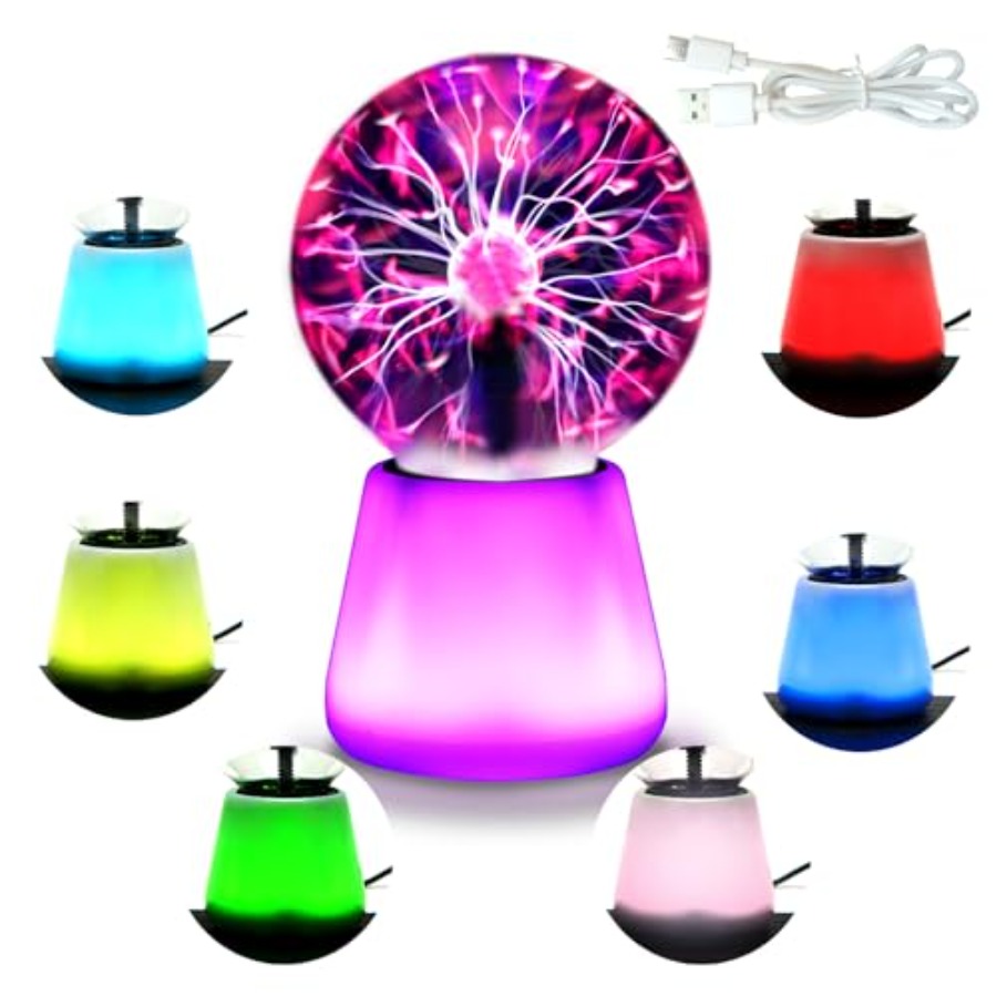 Globe Interactive Light - Lámpara de Plasma Interactiva con Globo