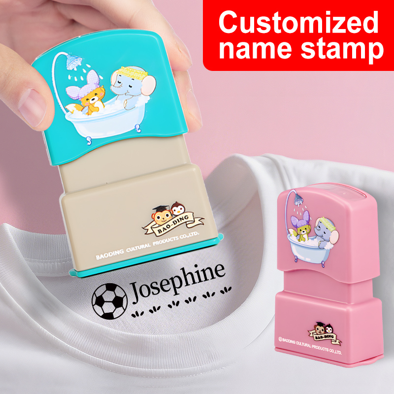 Kids Education Name - Sello personalizado con nombre para niños,