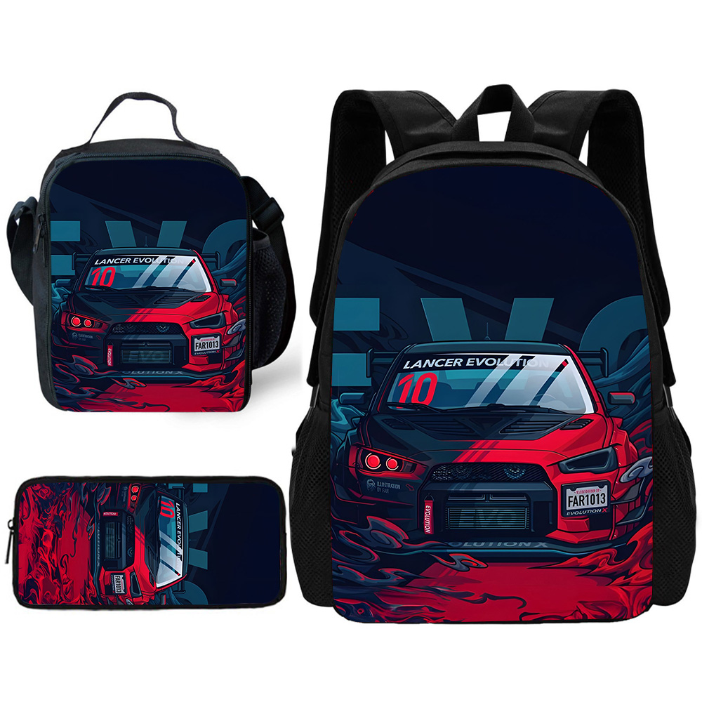 Kids Education School - Mochila de lujo para coches deportivos