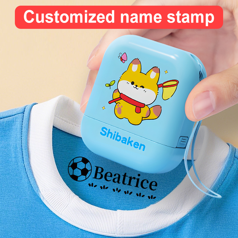 Kids Education Name - ‌ Kit de Sellos Personalizados con