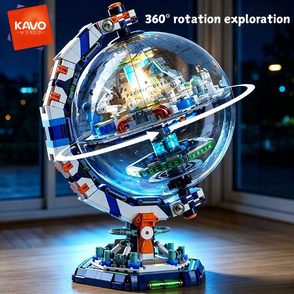 Globe Interactive Light - KAVOWORLD Set de Bloques de Construcción