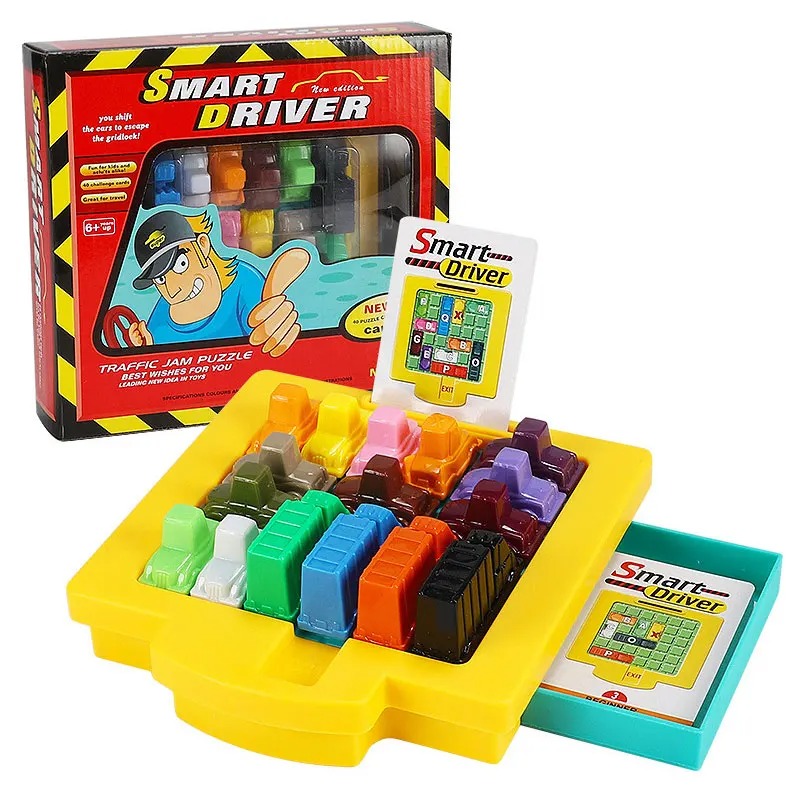 Juego de lógica Traffic Jam, r - Kids Education Desk reseña y precio