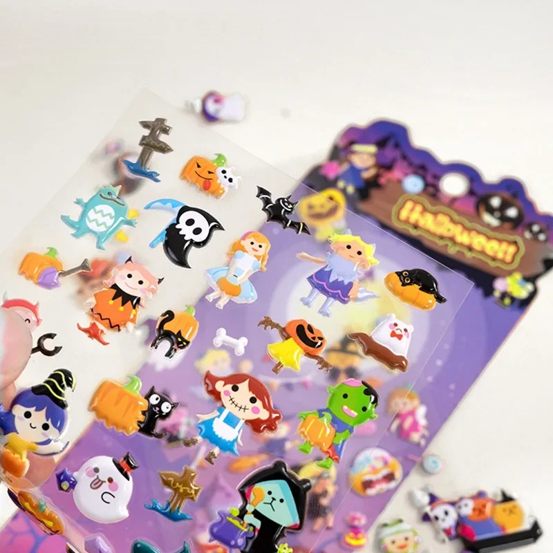 Pegatinas 3D Kawaii de Hallowe - Kids Education Tablets reseña y precio
