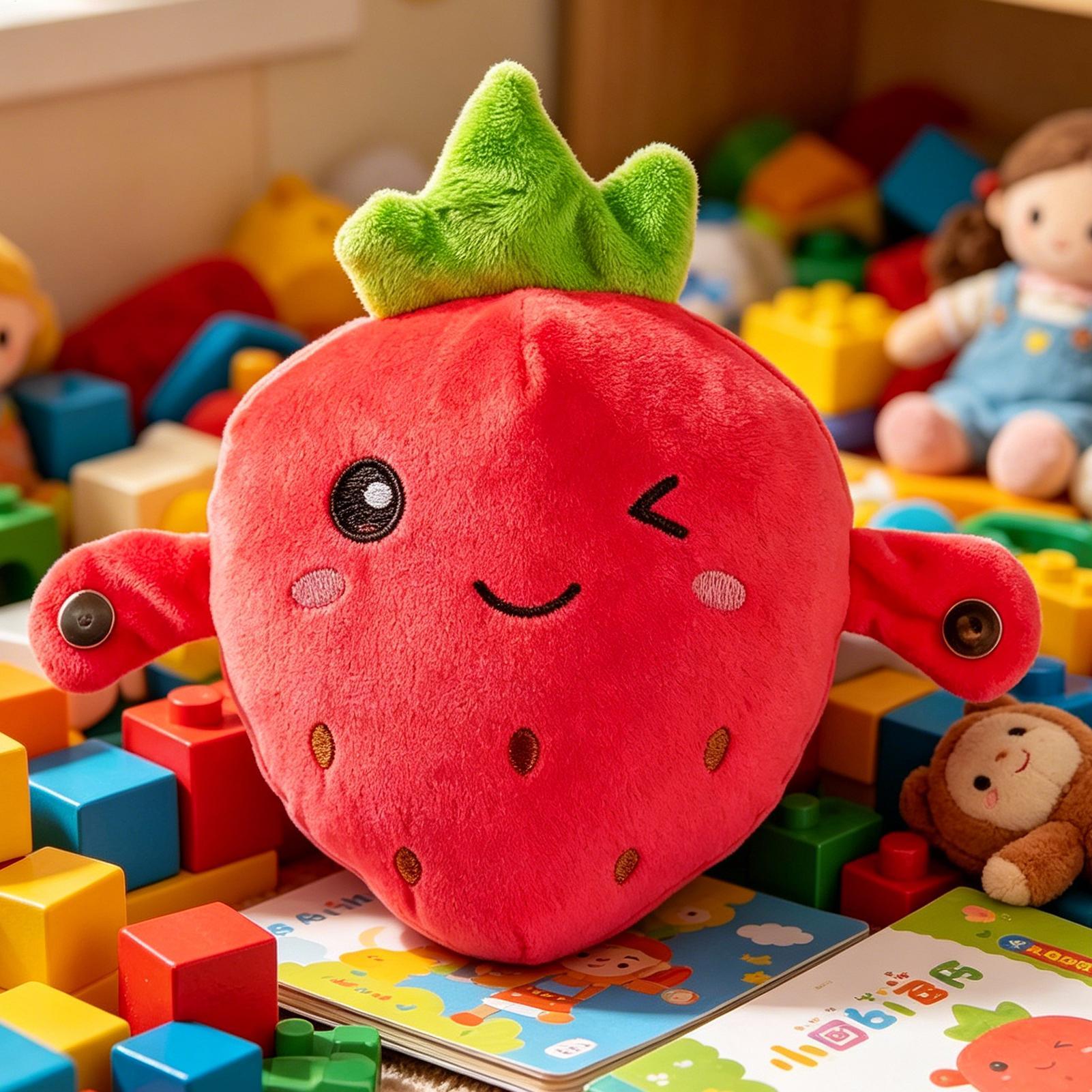 Muñeco de Peluche de Fresa, Ed - Kids Education Movies reseña y precio
