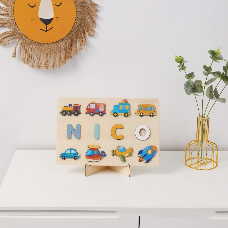 Rompecabezas de madera persona - Kids Education Name reseña y precio