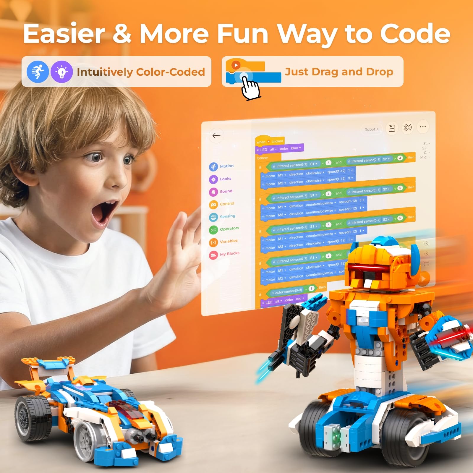 Kit de Construcción Apitor Rob - Kids Education Free App reseña y precio