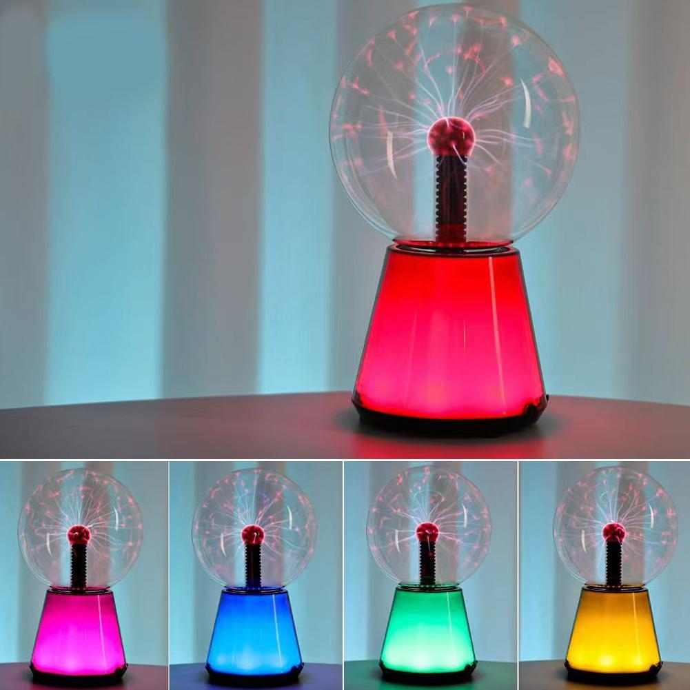Lámpara de bola de Plasma, glo - Globe Interactive Light reseña y precio