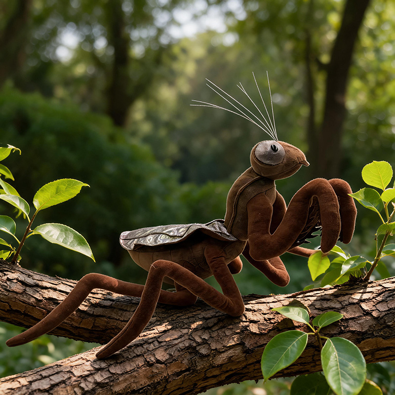 Peluche de Mantis Orante Reali - Kids Education Movies reseña y precio