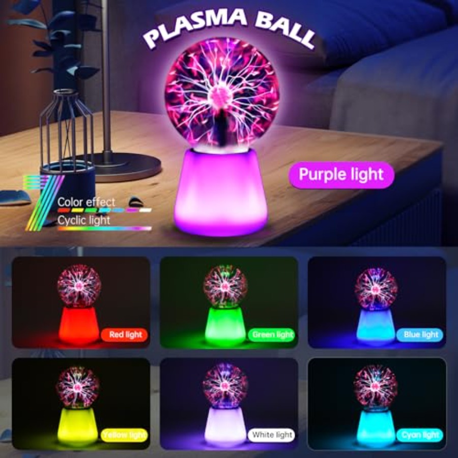 Lámpara de Plasma Interactiva  - Globe Interactive Light reseña y precio