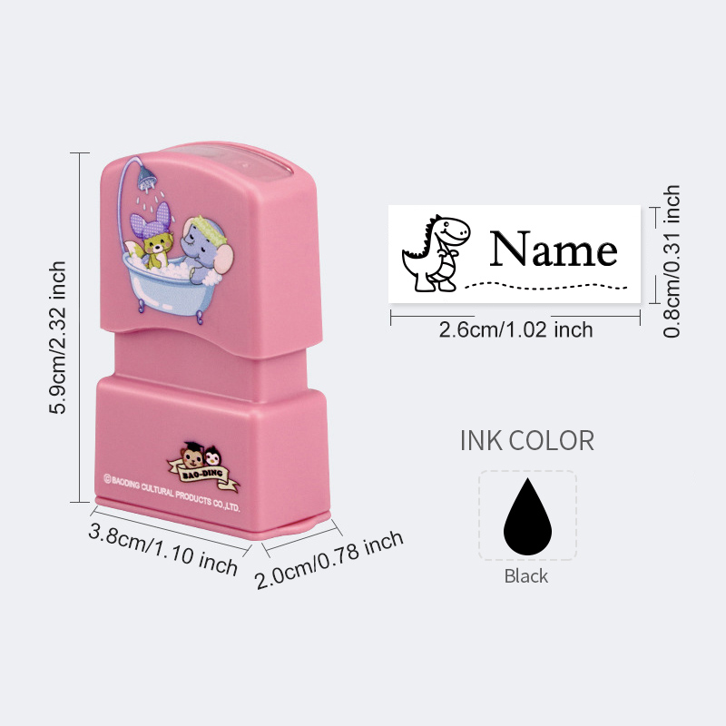 Sello personalizado con nombre - Kids Education Name reseña y precio