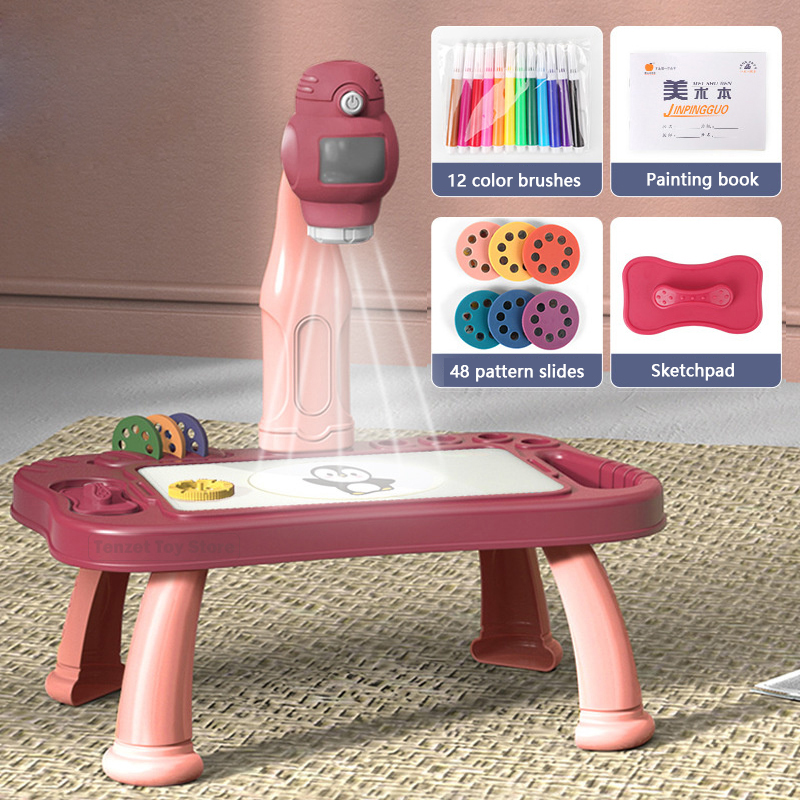 Proyector inteligente para niñ - Kids Education Tablets reseña y precio