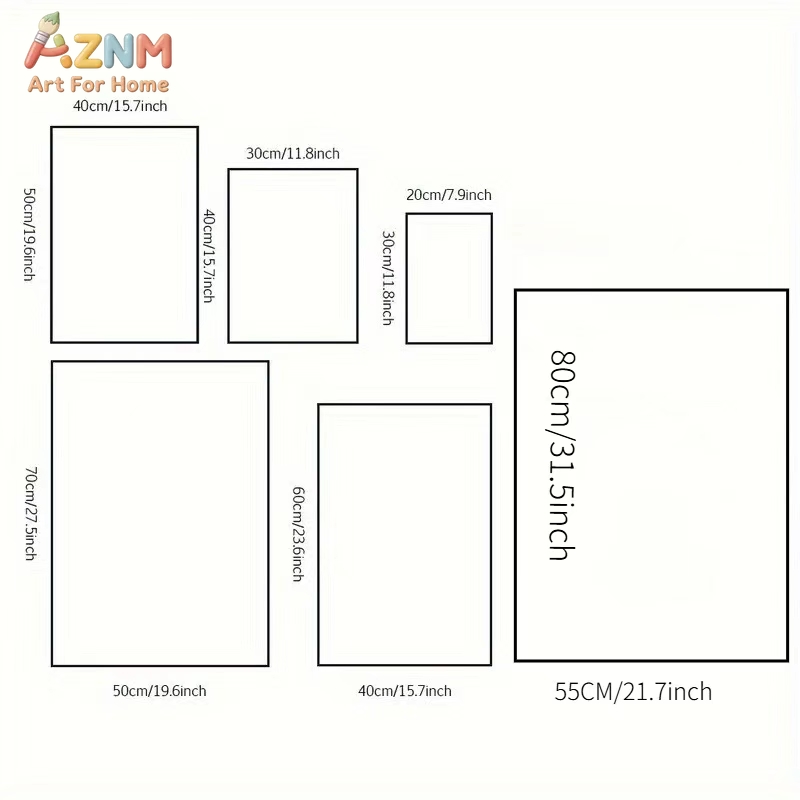 AZNM - Lienzo educativo con nú - Kids No Education reseña y precio