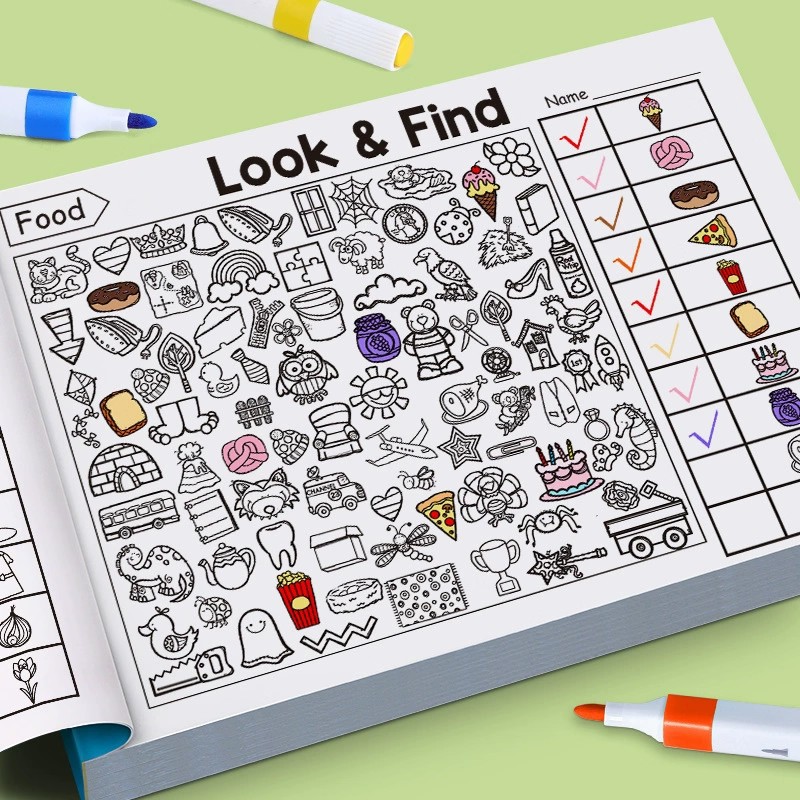 Libro para colorear Look And F - Kid Educational reseña y precio