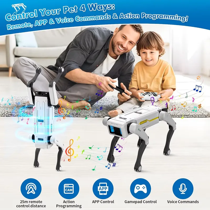 Perro Robot Inteligente, Jugue - Kids Education Free App reseña y precio