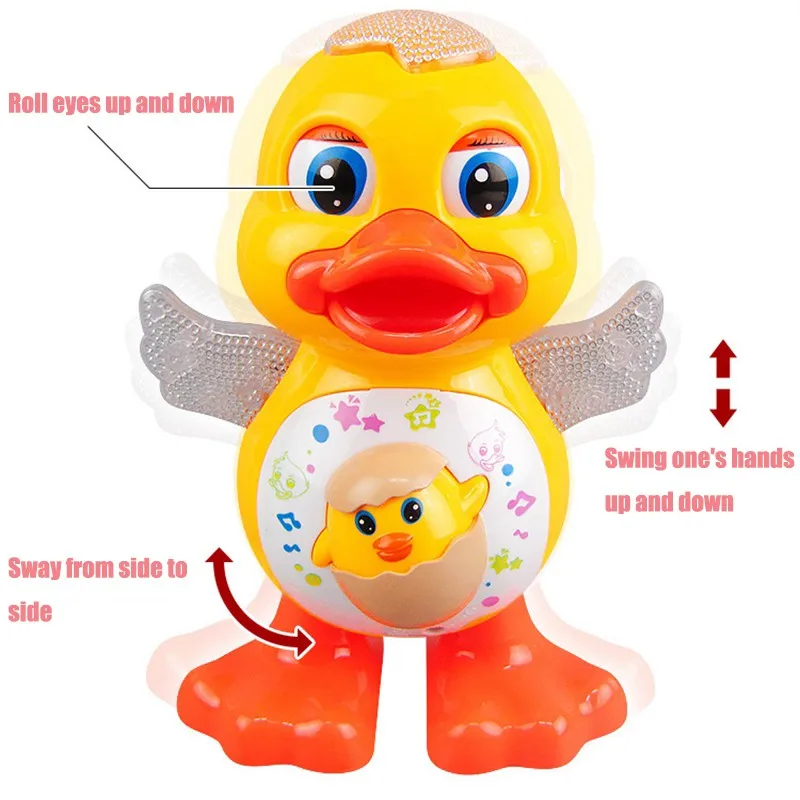 Juguete de Pato Bailarín Eléct - Kids Education Music reseña y precio