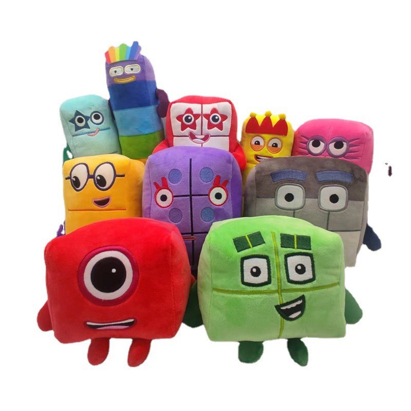 10 Piezas de Peluches de Númer - Kids Education Movies reseña y precio