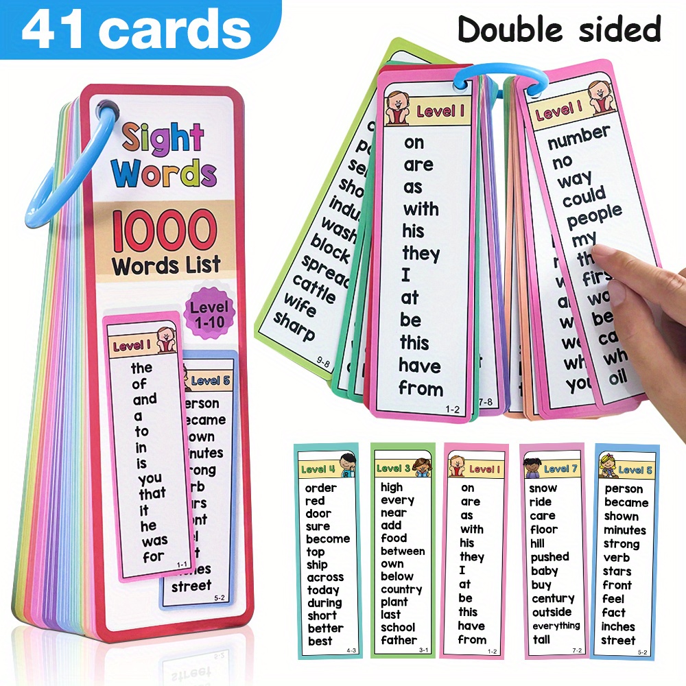 Tarjetas Flash de 1000 palabra - Kids Educational Games Learn English reseña y precio