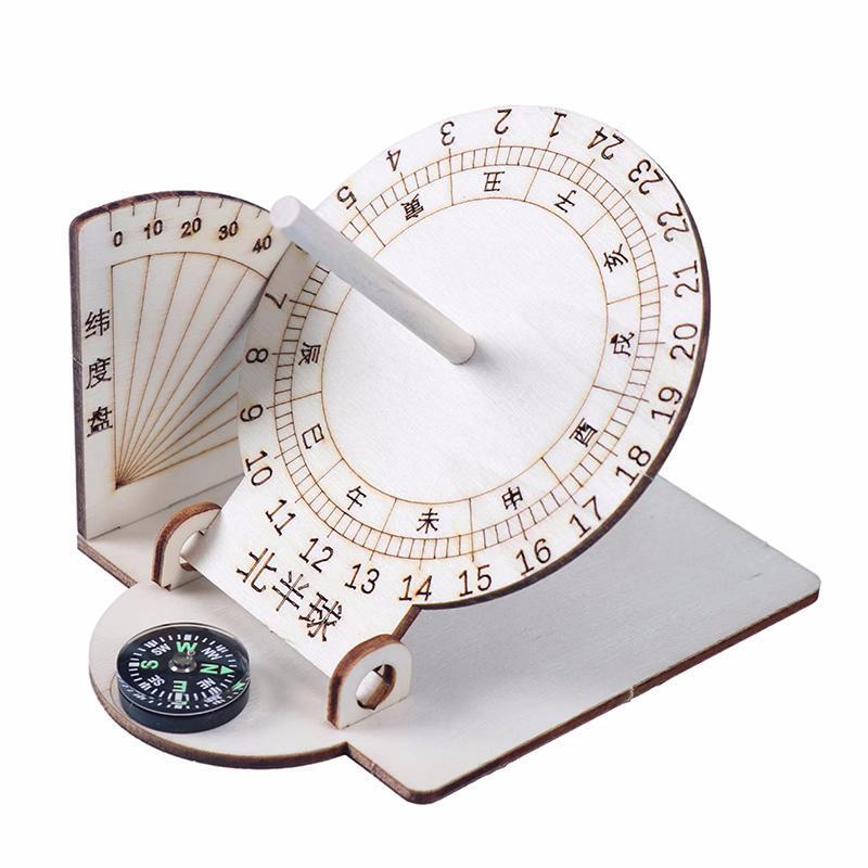 Reloj de sol ecuatorial DIY, m - Kids Education Desk reseña y precio
