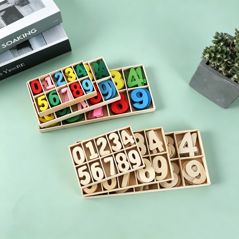 Juego de Números de Madera, Dí - Kids Education Name reseña y precio