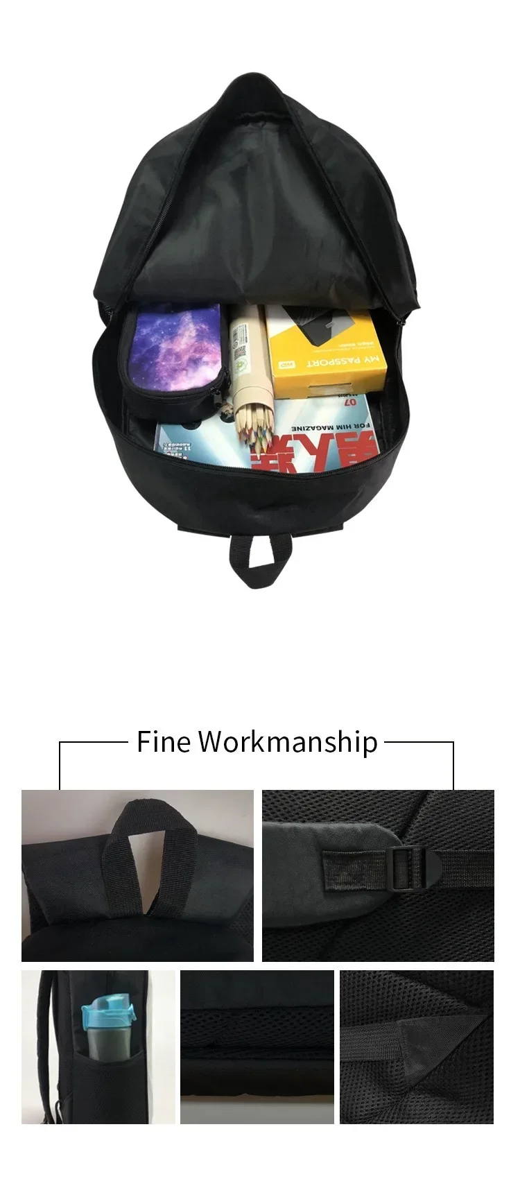 Mochila escolar para niños, mo - Kids Education School reseña y precio