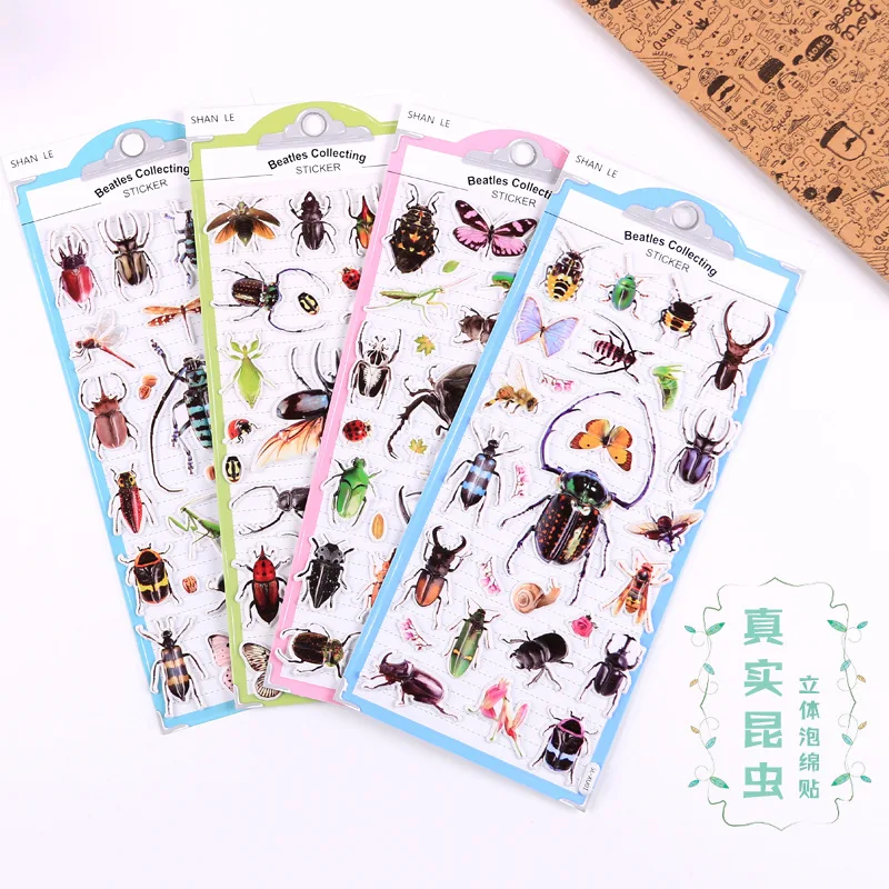 Pegatinas de Insectos 3D Reali - Kids Education Tablets reseña y precio