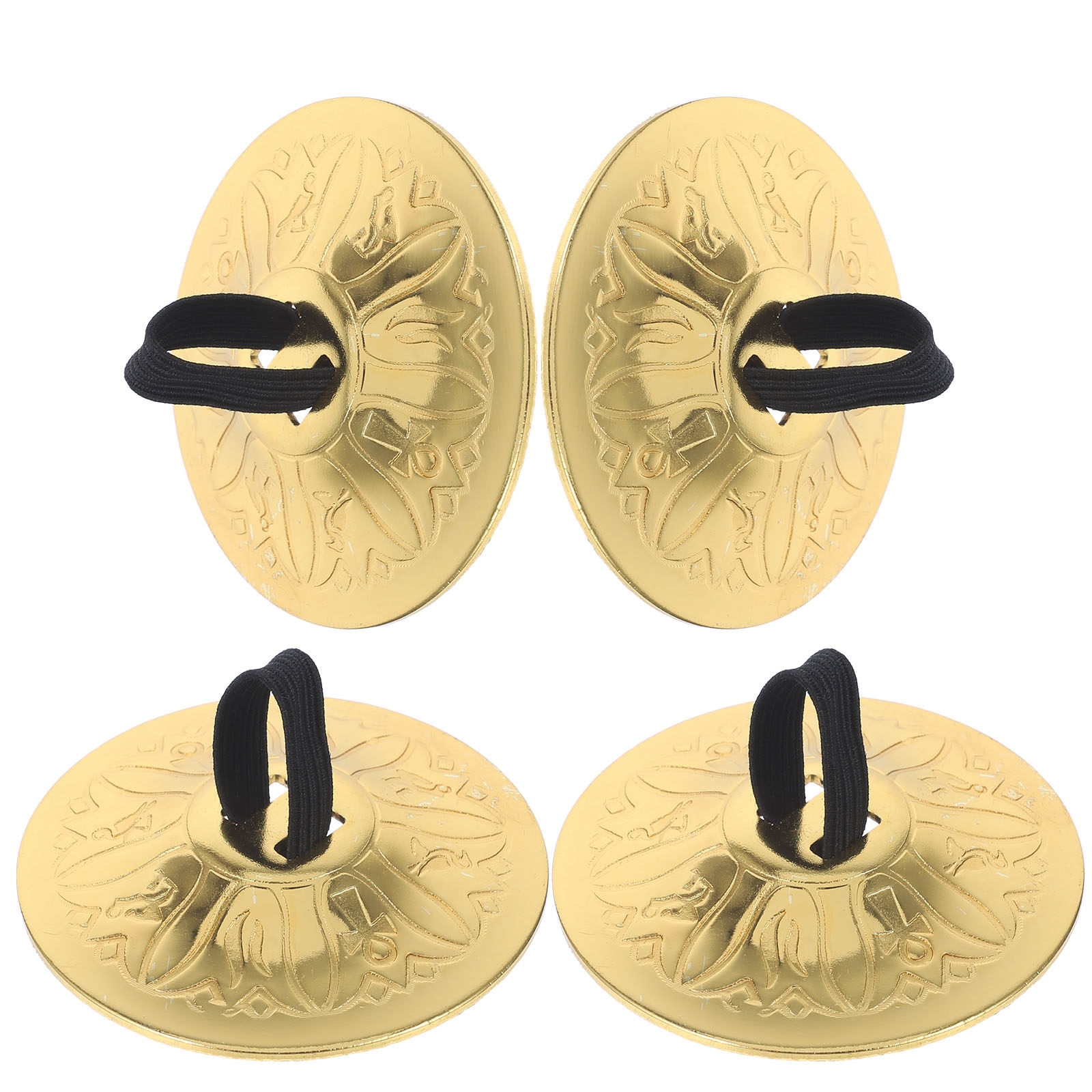 2 pares de platillos de cobre  - Kids Education Music reseña y precio