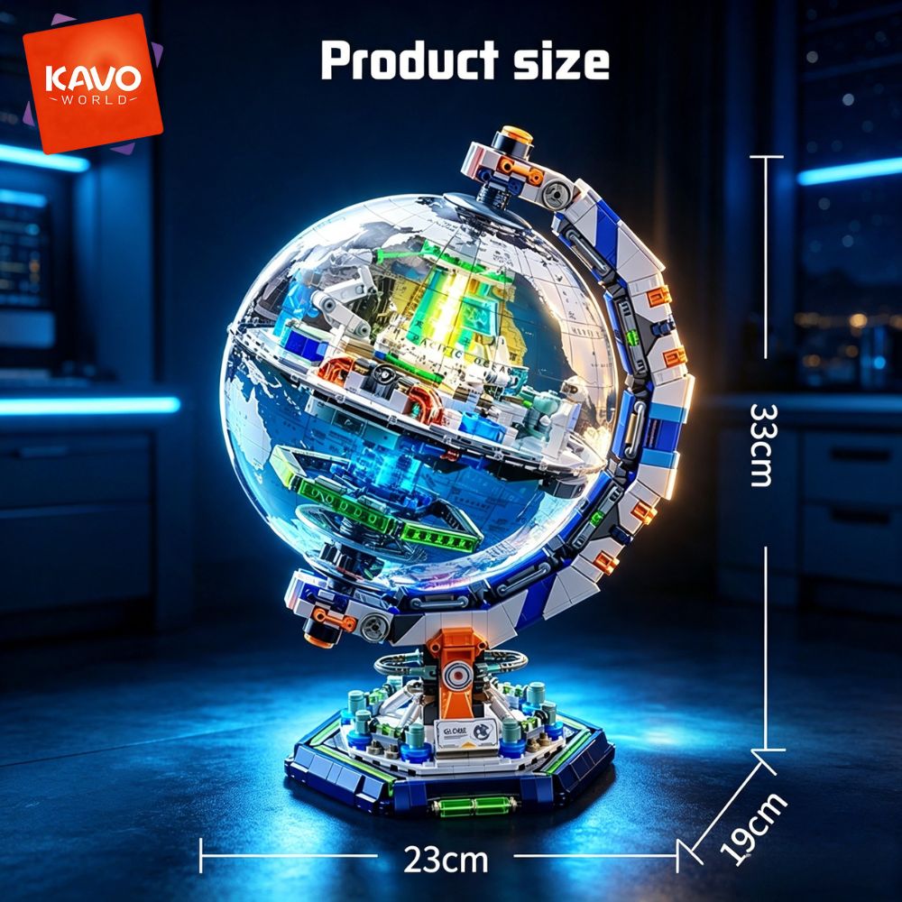 KAVOWORLD Set de Bloques de Co - Globe Interactive Light reseña y precio