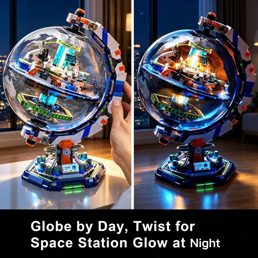KAVOWORLD Set de Bloques de Co - Globe Interactive Light reseña y precio
