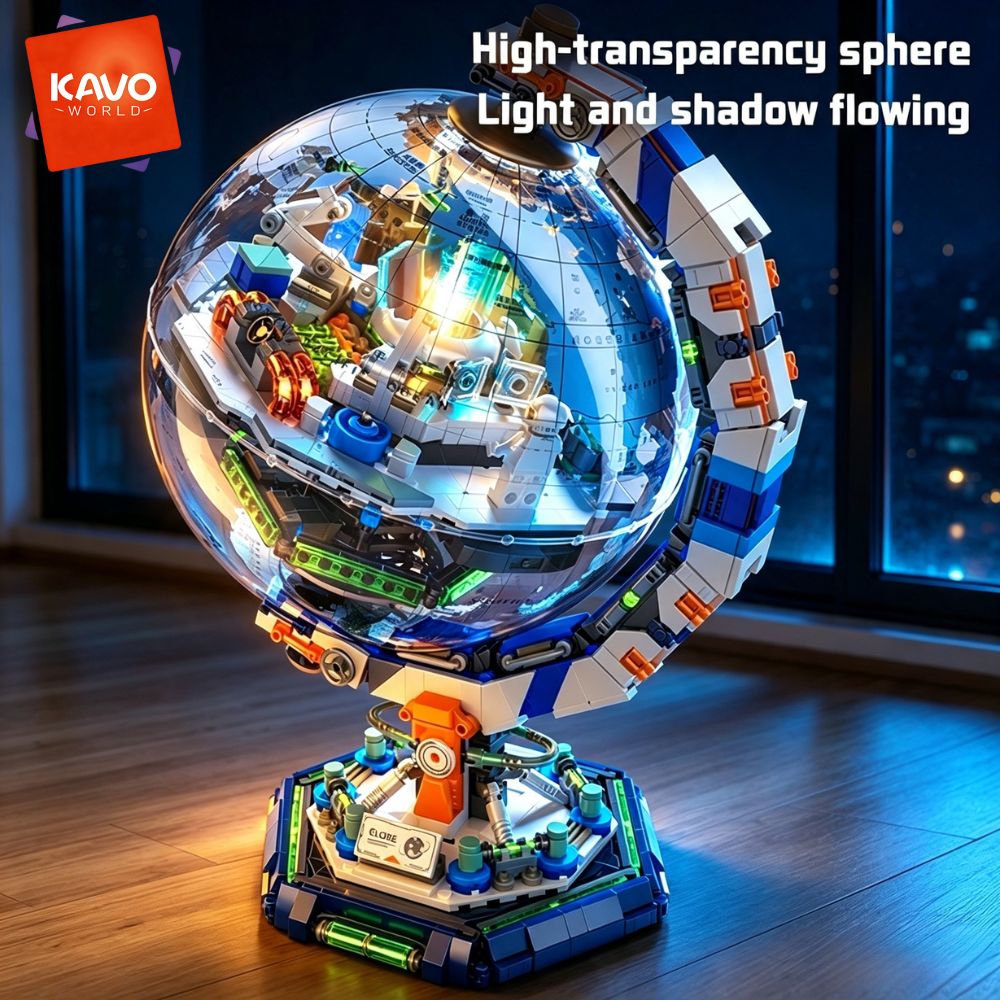 KAVOWORLD Set de Bloques de Co - Globe Interactive Light reseña y precio
