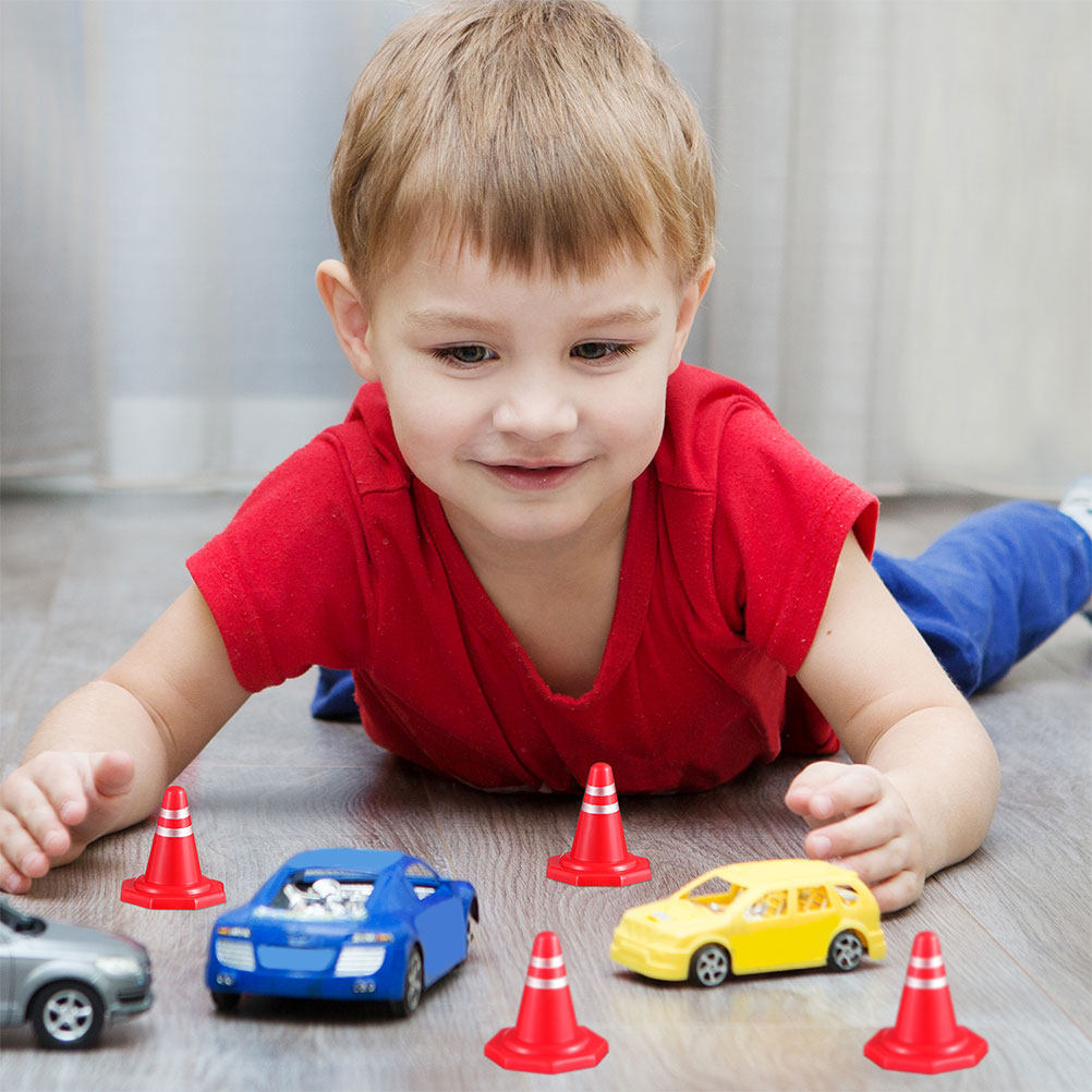 24 Conos de Tráfico Mini, Mate - Kids Education Toy reseña y precio