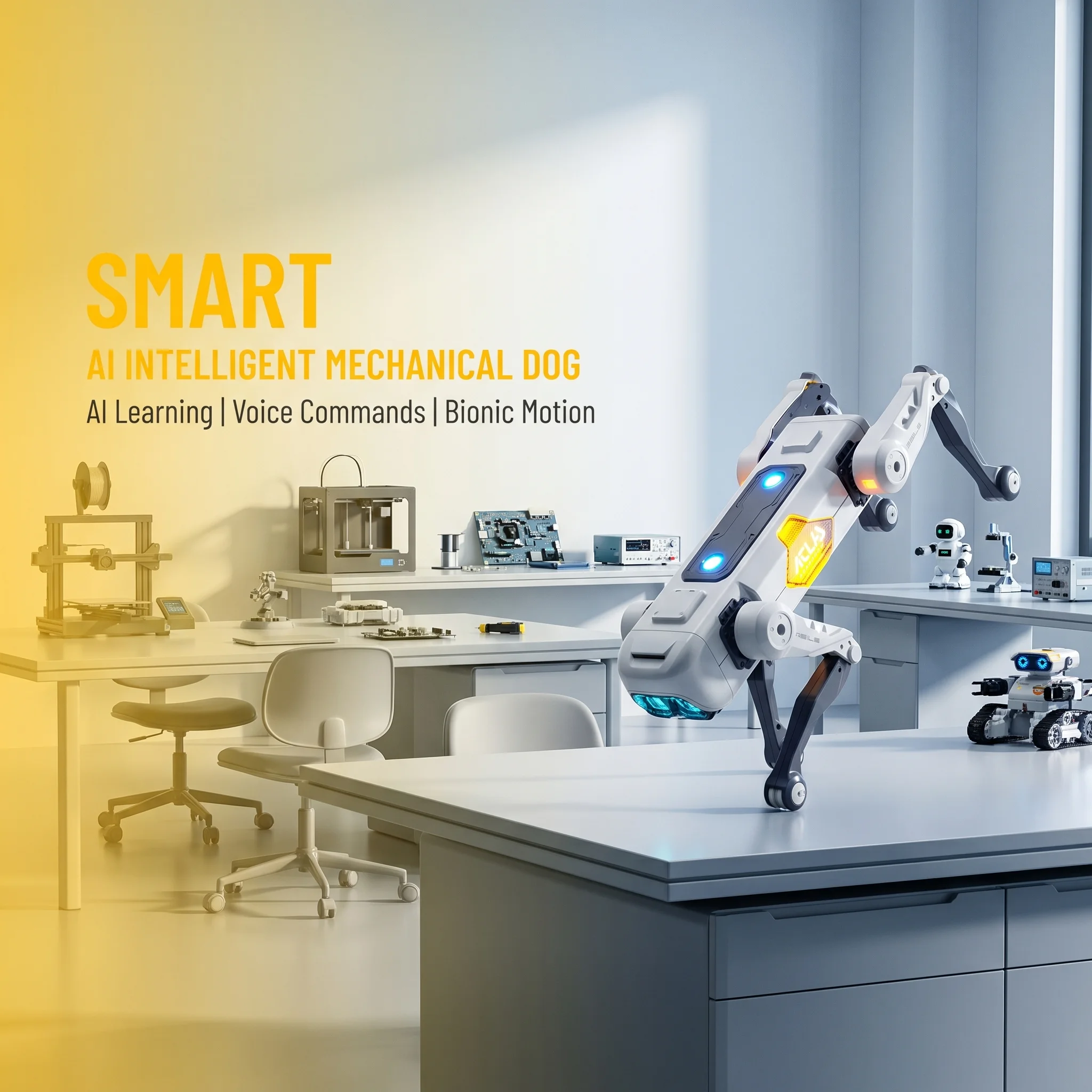 Perro Robot Inteligente con IA - Kids Education Free App reseña y precio