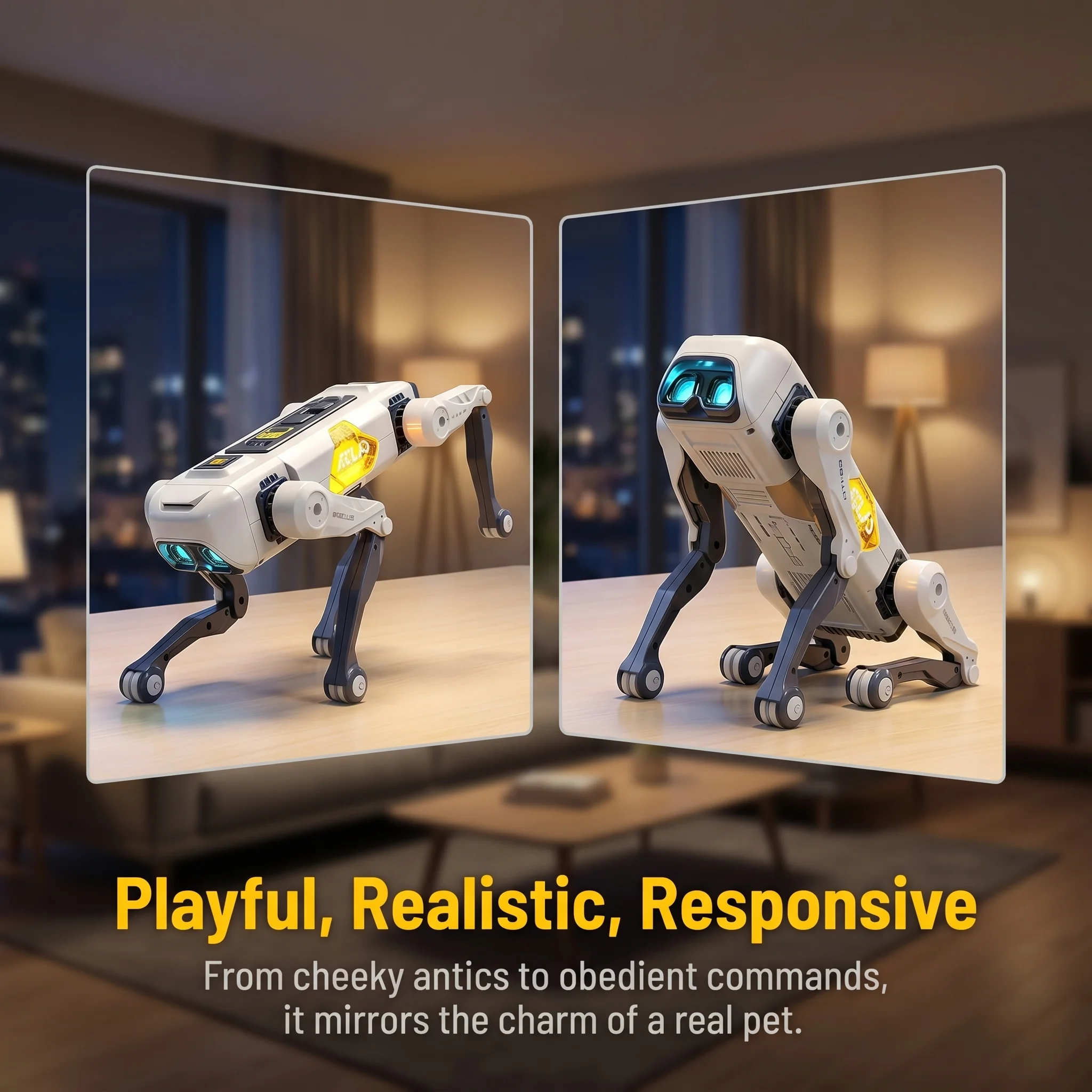 Perro Robot Inteligente con IA - Kids Education Free App reseña y precio
