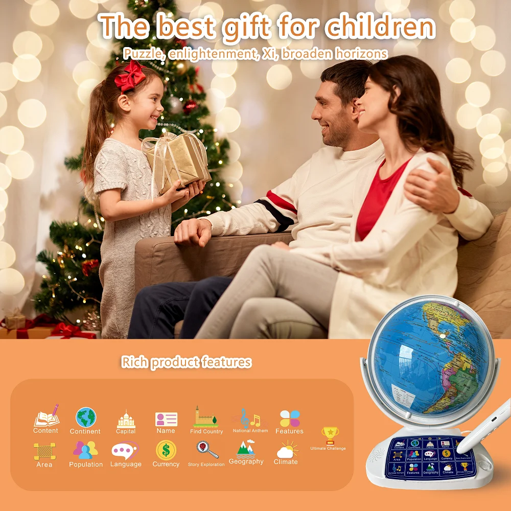Globo Terráqueo Interactivo In - Globe Interactive Light reseña y precio