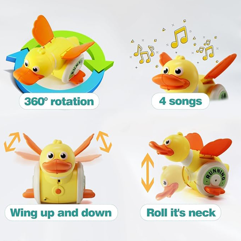 Pato giratorio eléctrico para  - Kids Education Music reseña y precio