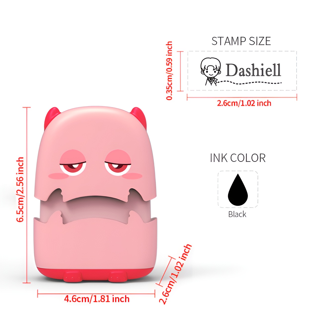 Sello Personalizado con Nombre - Kids Education Name reseña y precio